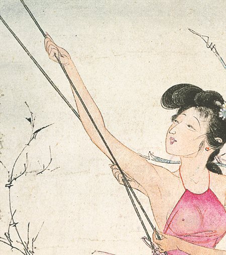 广灵-胡也佛的仕女画和最知名的金瓶梅秘戏图